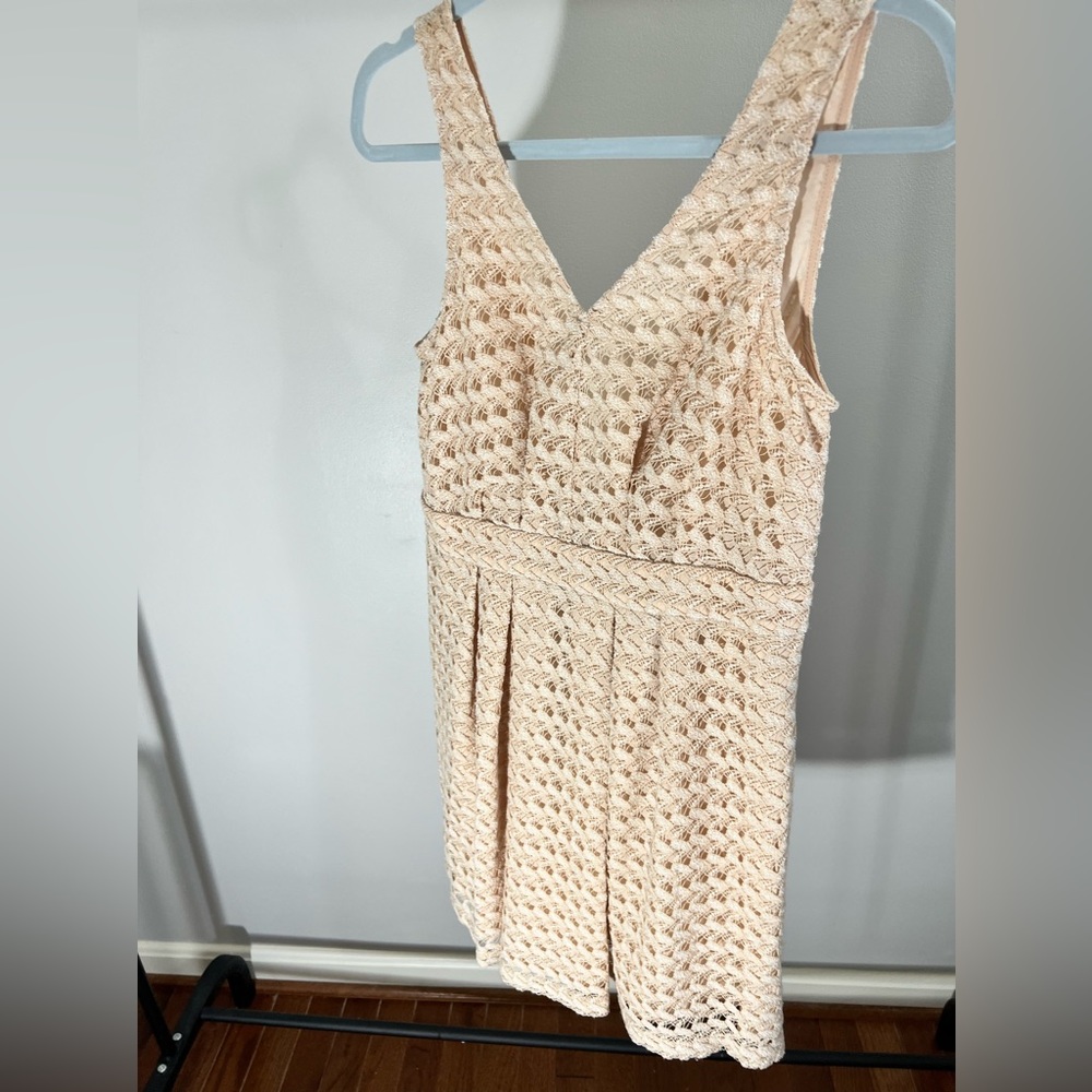 BCBG Nude Blush Dress